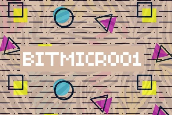 BitMicro01: A Pixel Font for Retro and Modern Design
