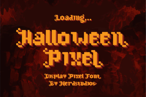 Discover Halloween Pixel: A Spooky, Modern Typeface