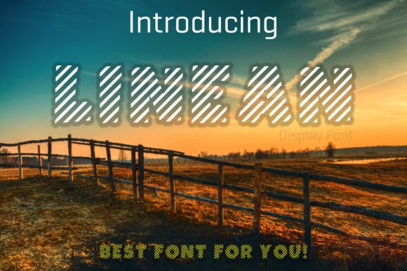 Discover Linean: A Cool and Unique Display Typeface