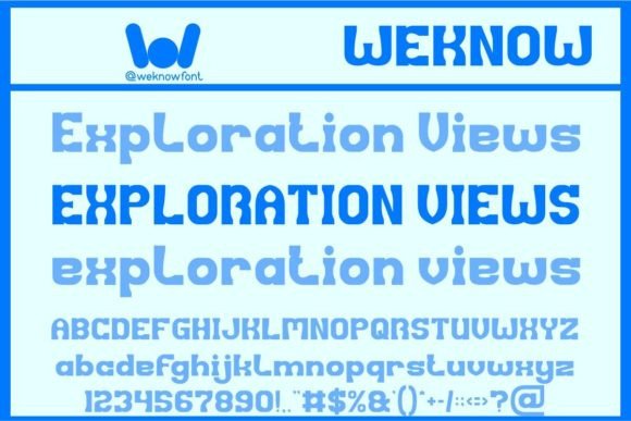 Exploration Views: A Typographic Adventure Awaits
