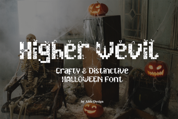 Higher Wevil Halloween: A Distinctive Display Typeface