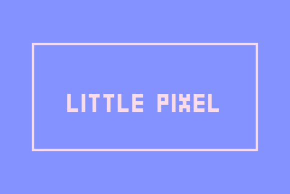 Little Pixel: A Modern Display Font for Creative Projects