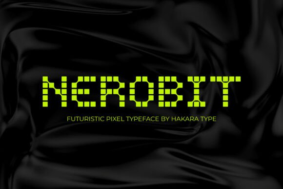 Nerobit: A Pixel-Perfect Typeface for Modern Digital Art