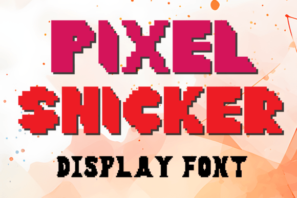 Pixel Snicker: Retro Charm for Modern Designs