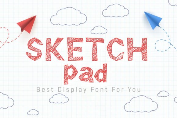 Sketch Pad: Unleash Your Creative Style with a Playful Font
