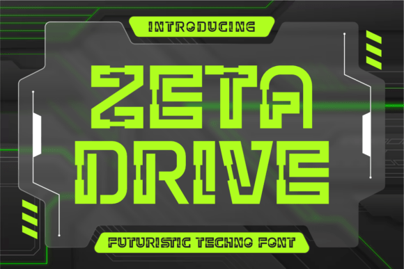 Zeta Drive: A Typeface for the Digital Frontier